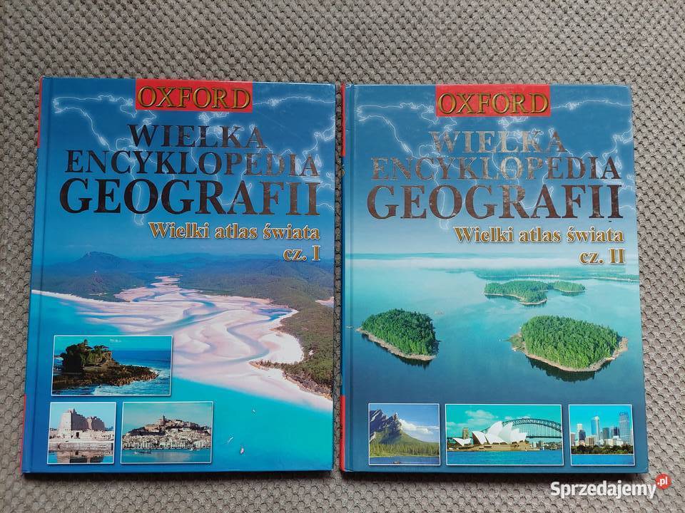 OXFORD Wielki atlas świata cz I i cz II Kraków