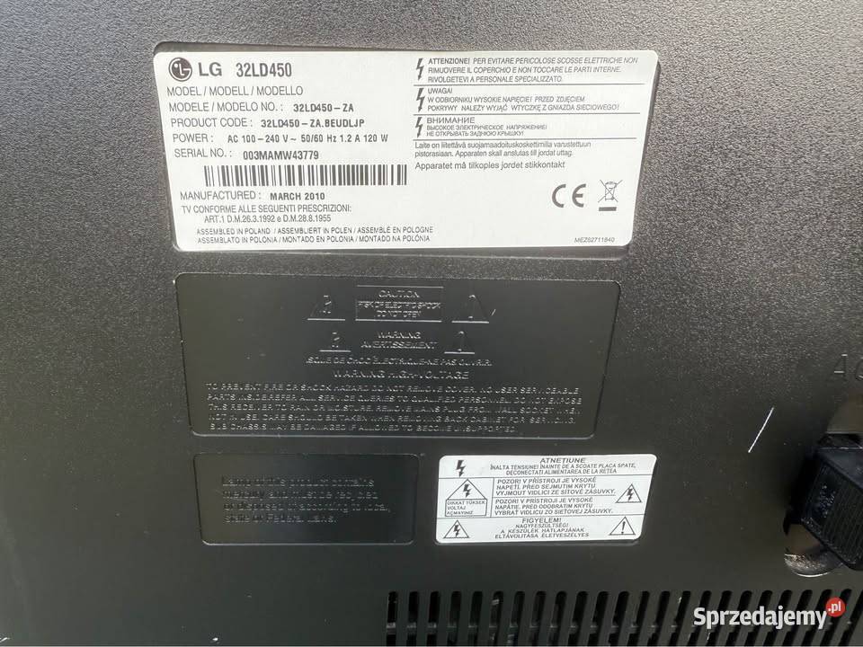 LG 32LD450 Component Ostrołęka