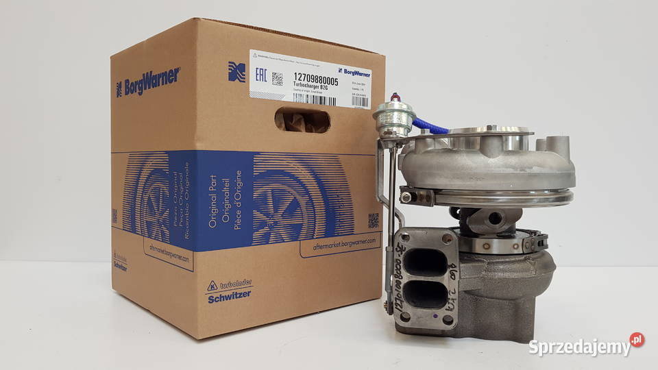 Nowa turbosprężarka BorgWarner KKK 12709880005