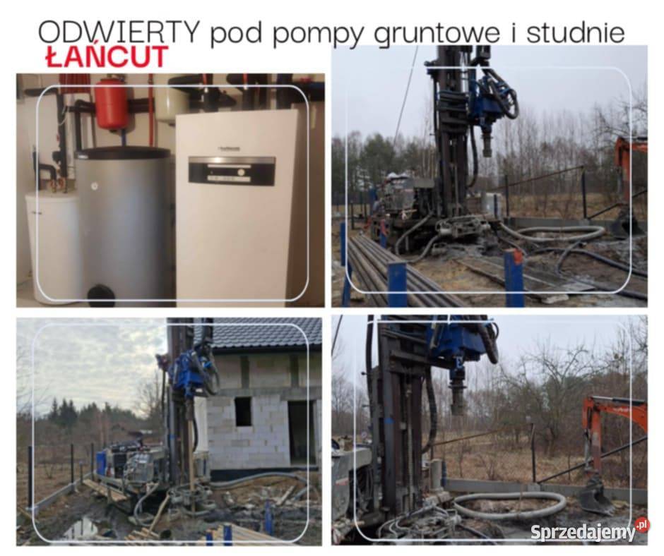 Gruntowe pompy ciepła studnie łańcut Łańcut