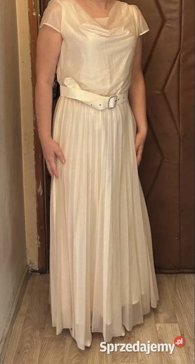 Piękna suknia ubrana raz do ślubu cywilnego Odzież damska