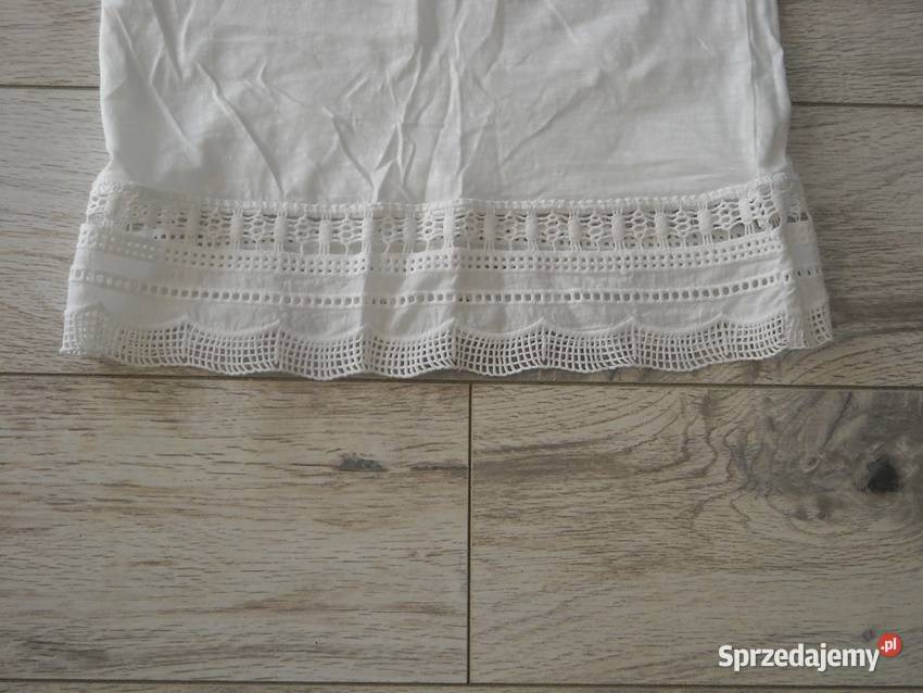 biała bluzka ala koronka s Lubartów