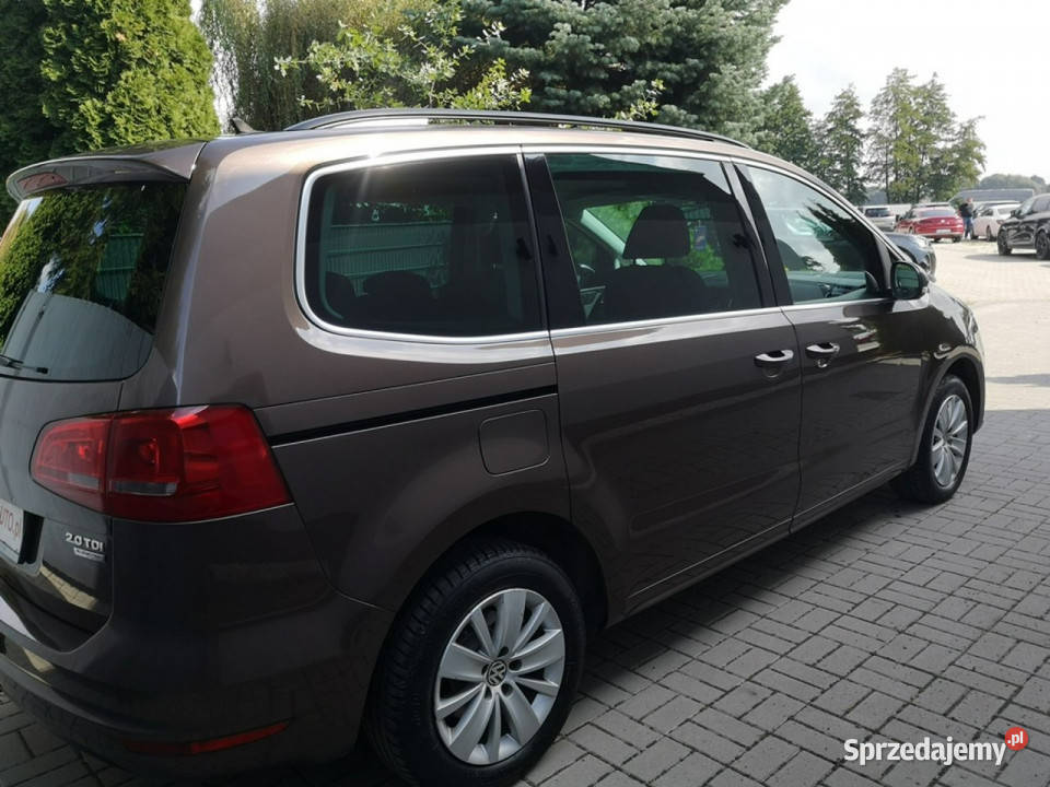 Volkswagen Sharan 20TDI 140 Klimatronic Tempomat podgrzewane fotele dolnośląskie Strzegom