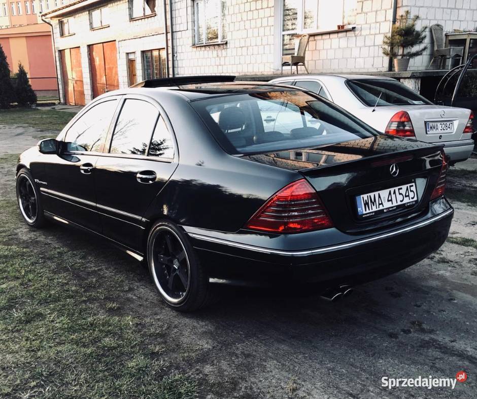 Mercedes Benz C32 AMG automatyczna mazowieckie Maków Mazowiecki