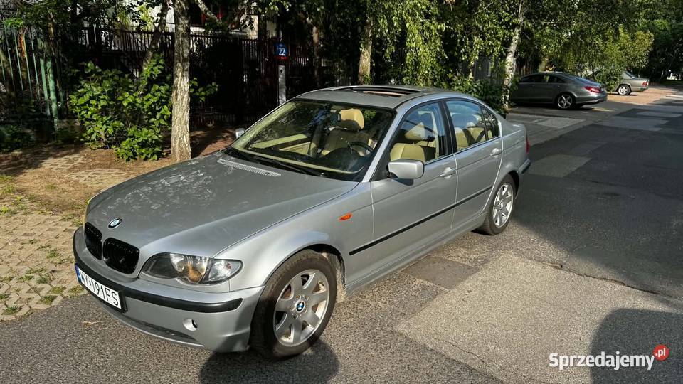 BMW Seria 3 BMW 325i E46 Sedan 25 R6 192 Skóra ASR (kontrola trakcji) Warszawa