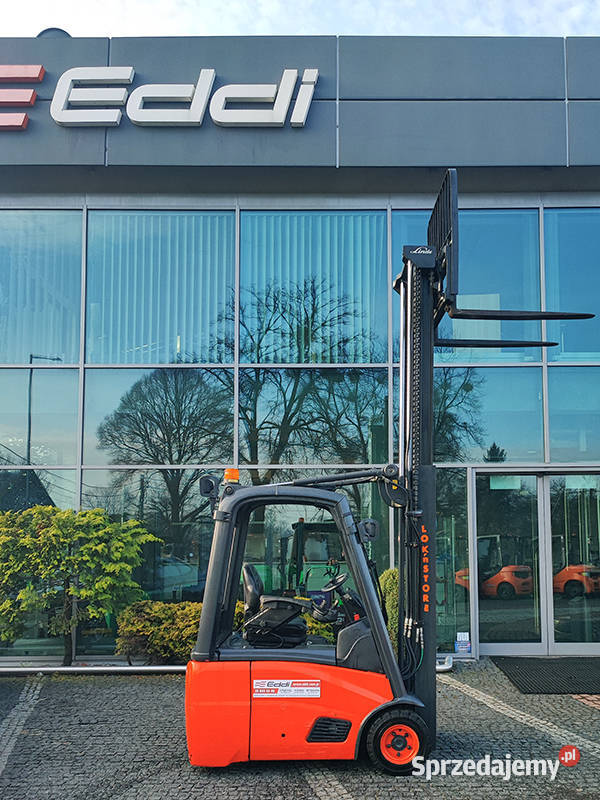 Wózek widłowy elektryczny Linde E16C 16 t duplex Linde Kęty
