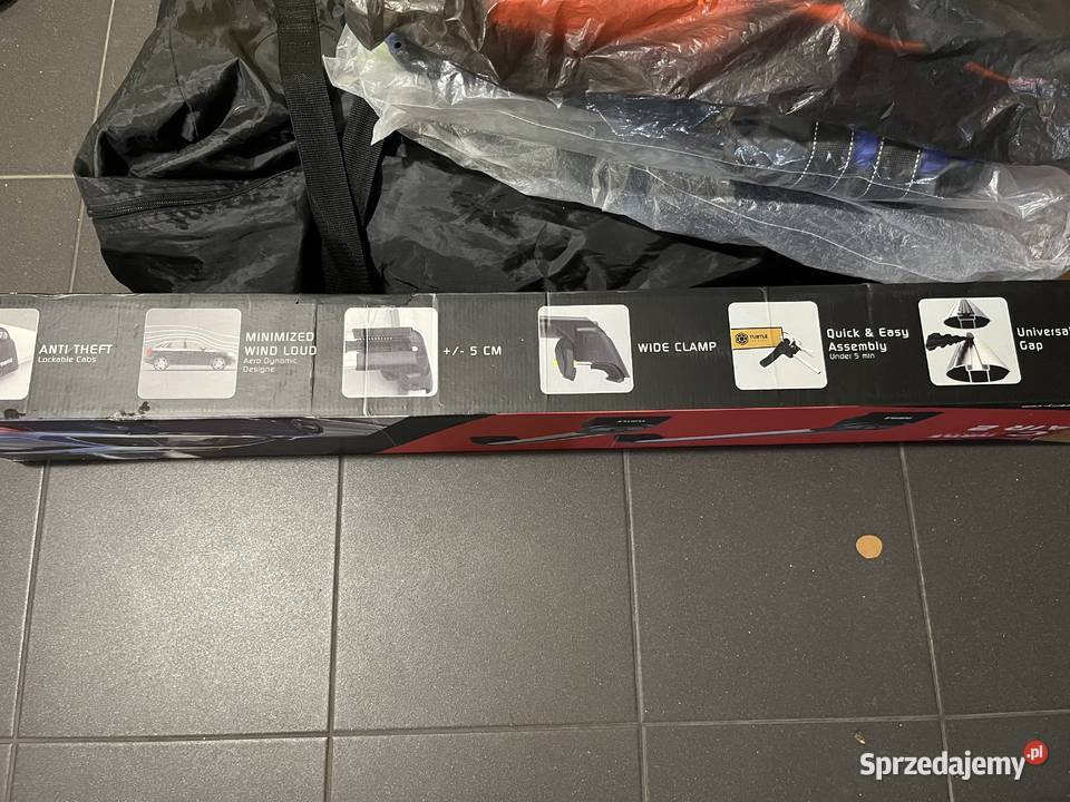 bagażnik dachowy na relingi zintegrowane Turtle Siemianowice Śląskie