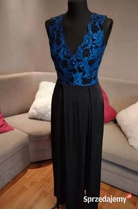 Elegancka sukienka maxi na wyjątkowe okazje czarny
