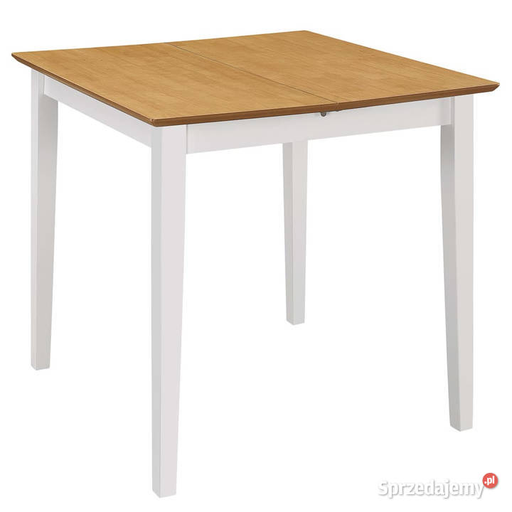 Rozsuwany stół jadalniany biały 80120 x 80 x 74 Warszawa