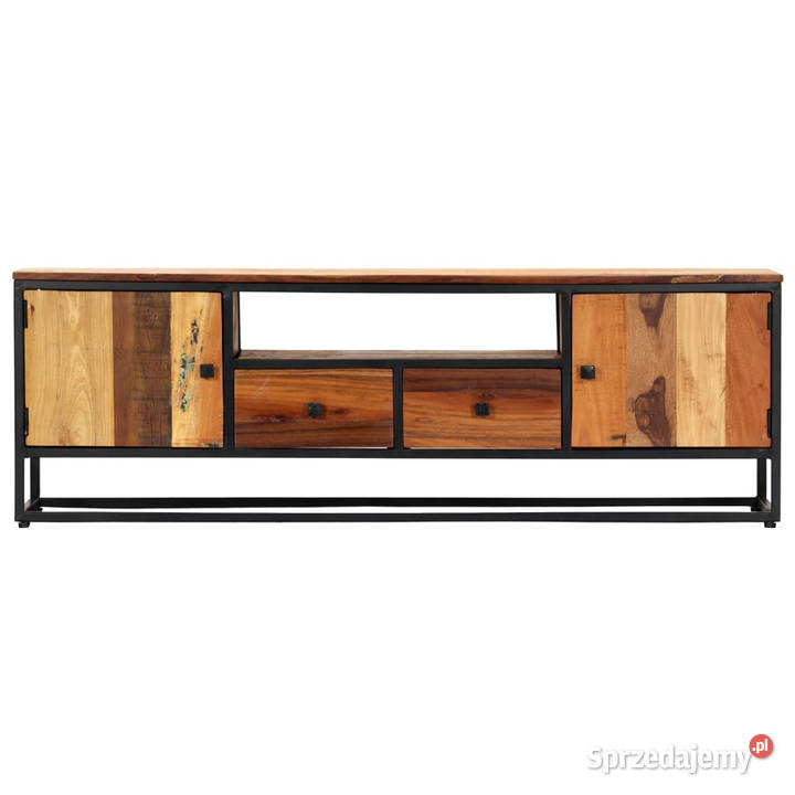 Szafka pod TV 120x30x40 lite drewno odzyskane i mazowieckie Warszawa