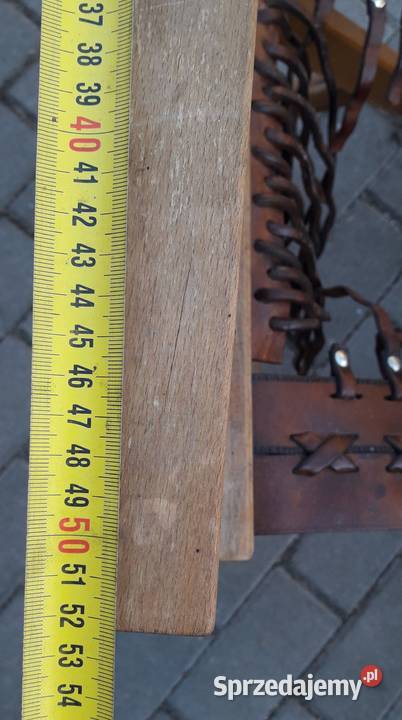 Krzesło reżysera składane fotel reżysera PRL Gdynia