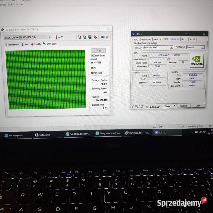 Laptop dell super wersja poczytaj opis Lublin