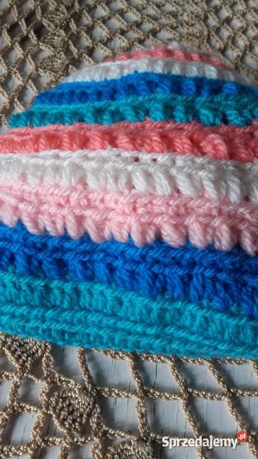 KOLOROWA CZAPECZKA DZIEWCZYNKI Piła