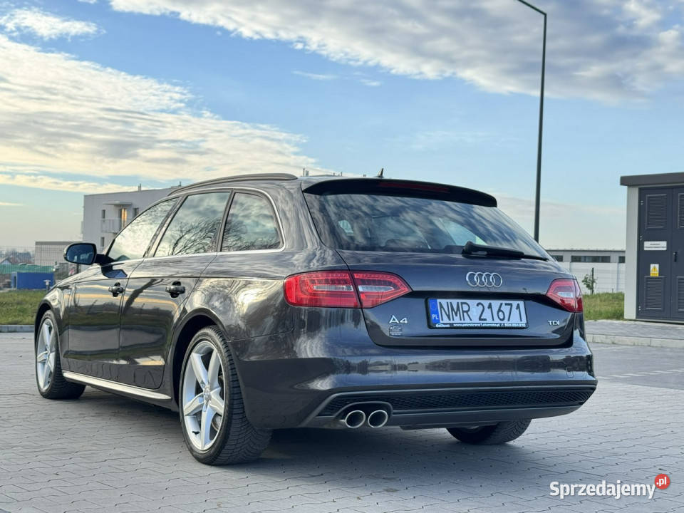 Audi A4 20 TDI 150 SLINE AUTOMAT LED Skóra warmińsko-mazurskie sprzedam
