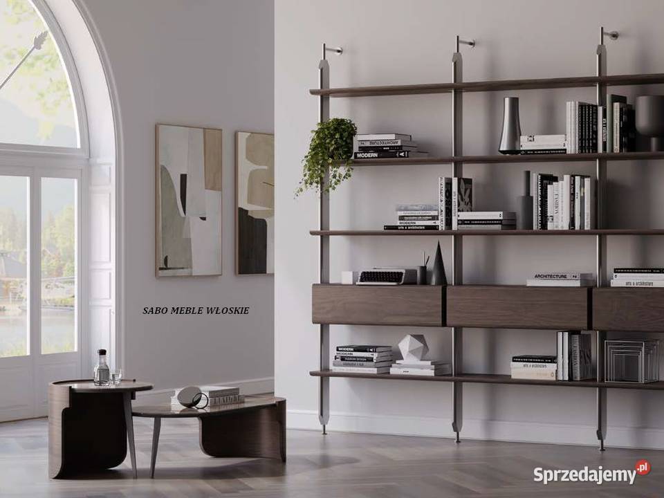 Nowoczesna ława owalna Manarola drewniana