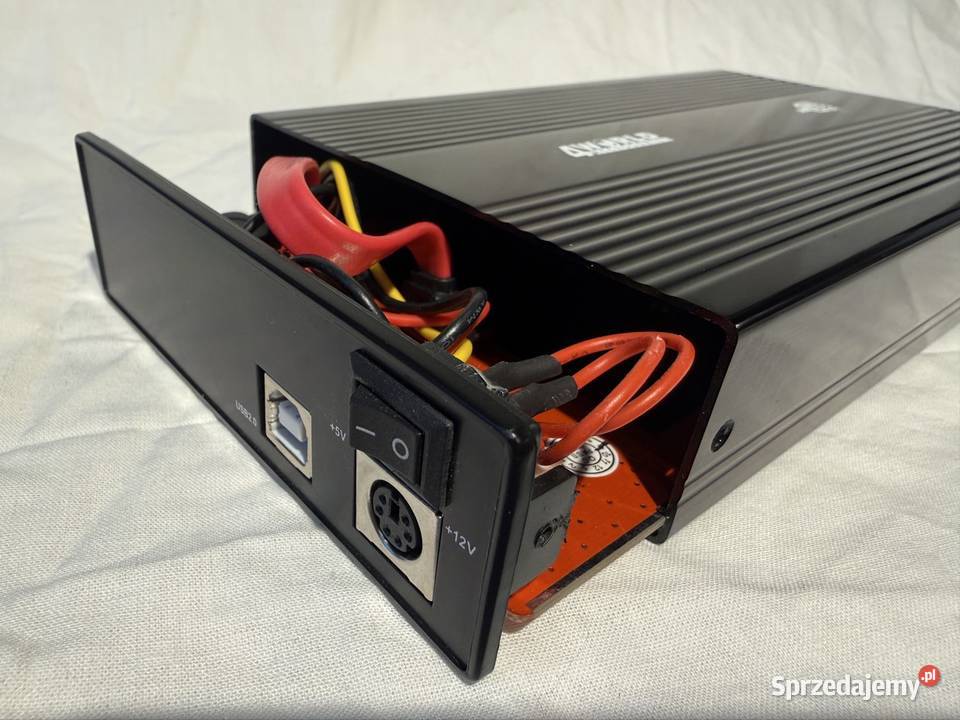 Adapter 4World ATA SATA USB Aluminiowy Czarny