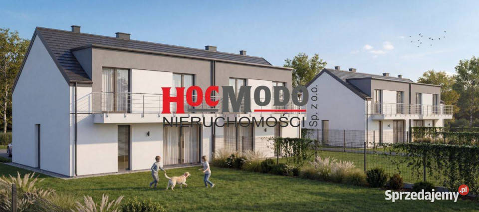 Nowoczesny bliżniak w Skubiance mazowieckie Skubianka