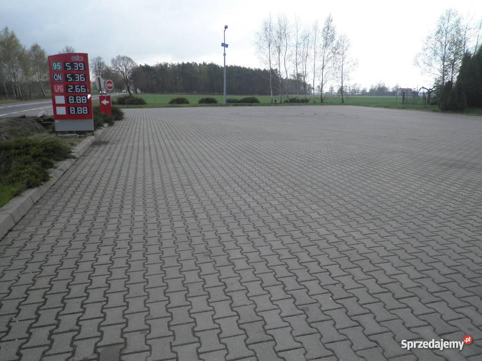 STACJA PALIW 16900m2 Turek sprzedam