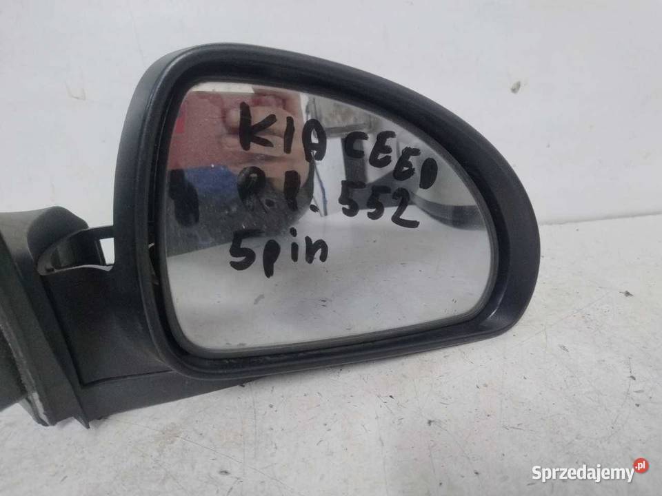 LUSTERKO PRAWE 5 PIN KIA CEED