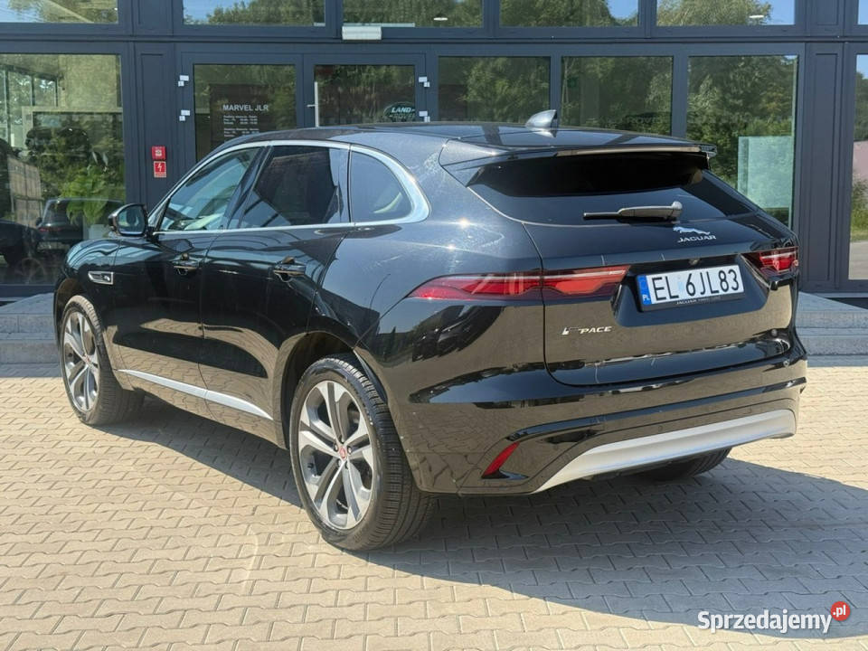 Jaguar FPACE Jaguar FPace 20D I4 204 AWD Auto SE nieuszkodzony F-Pace Łódź