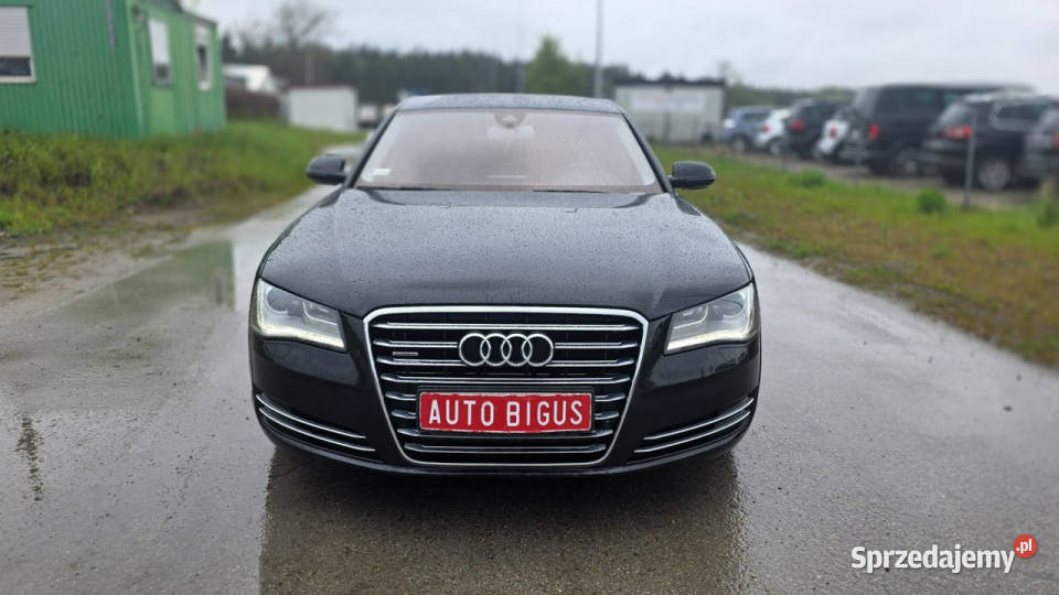 Audi A8 bogate wyposazenie super stan wielofunkcyjna kierownica Lębork