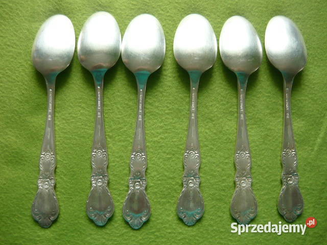 Łyżeczki posrebrzane Rogers Bros Dom i Ogród Myszków