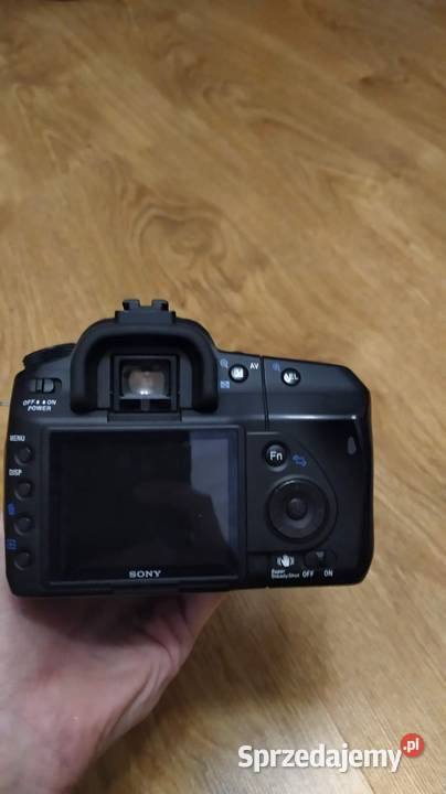 Lustrzanka sony a200 kitdwa obiektywy i nowa Wola Żyrakowska