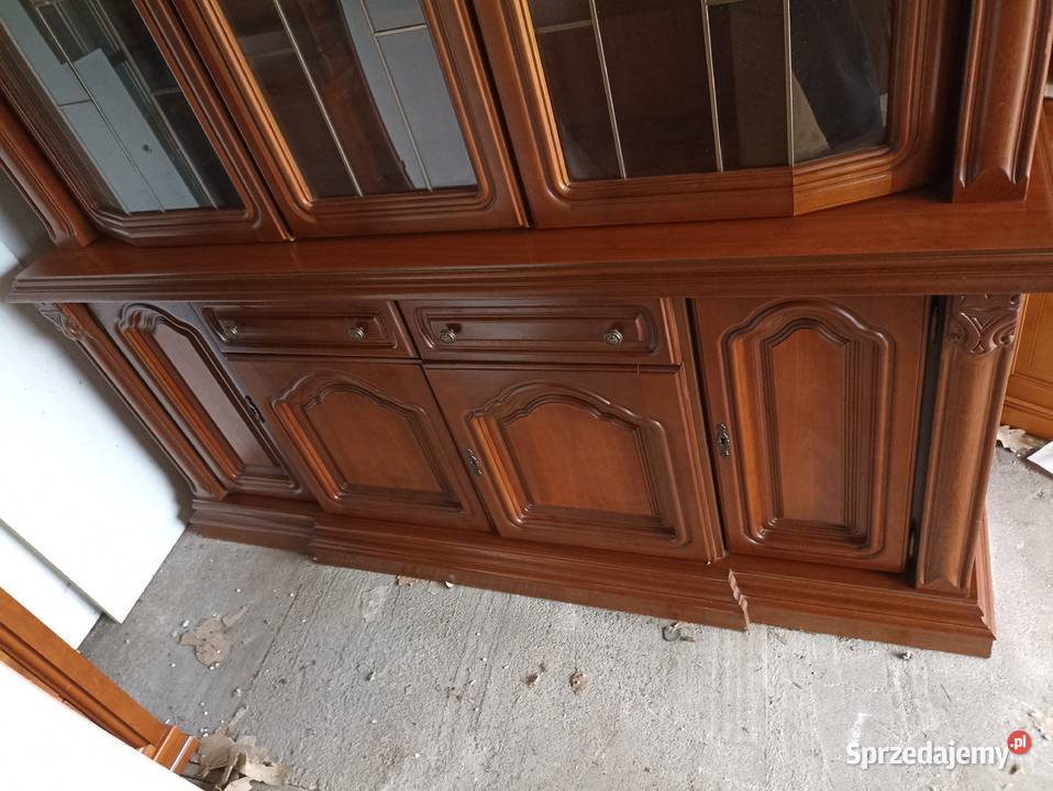 Witryna kredens komoda kpl