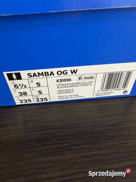 ButySneakersy Adidas Samba OG KJ0996 Kraków