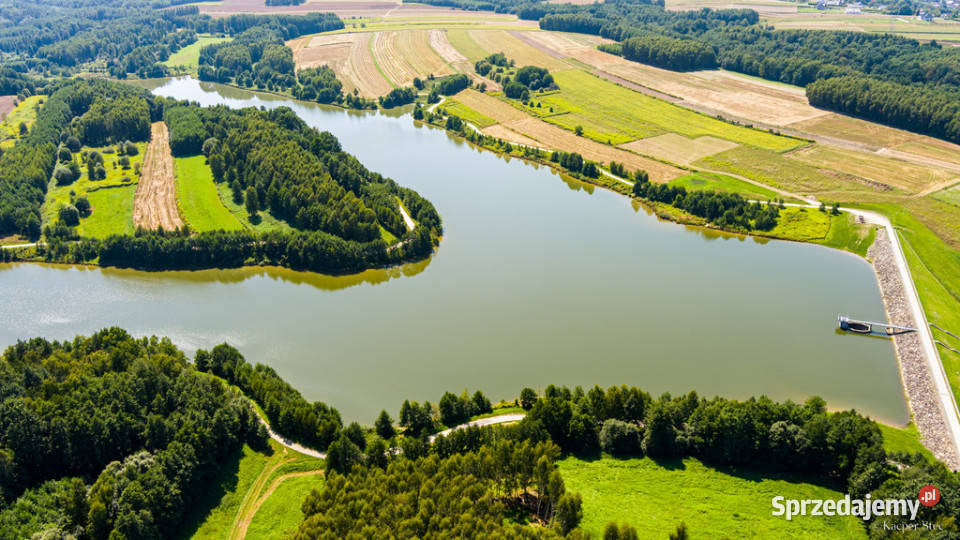 Działka z projektem domu zalewem w Skrzyszowie Skrzyszów