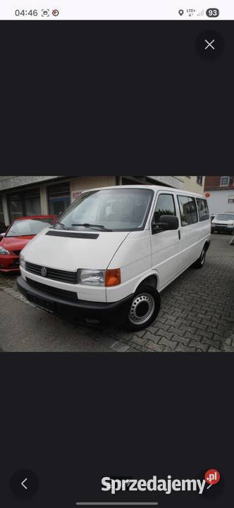Vw t4 ladny niski przebieg swierzy rozrzad duzym Rok produkcji 1995