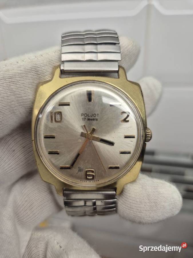 Zegarek mechaniczny Poljot lata 60te XXw Chorzów