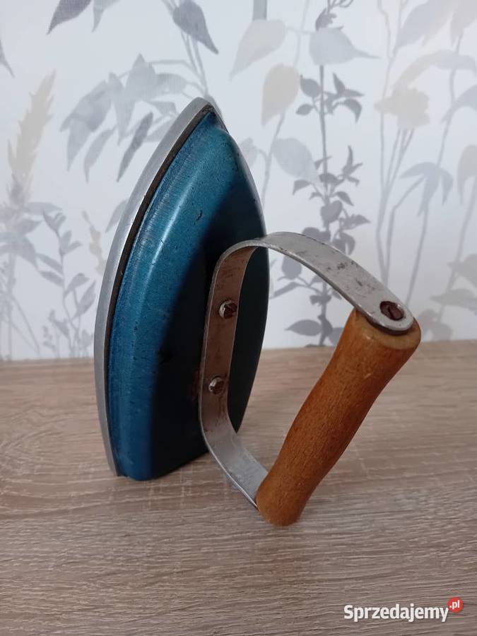 Żelazko pamiątka PRL Metal