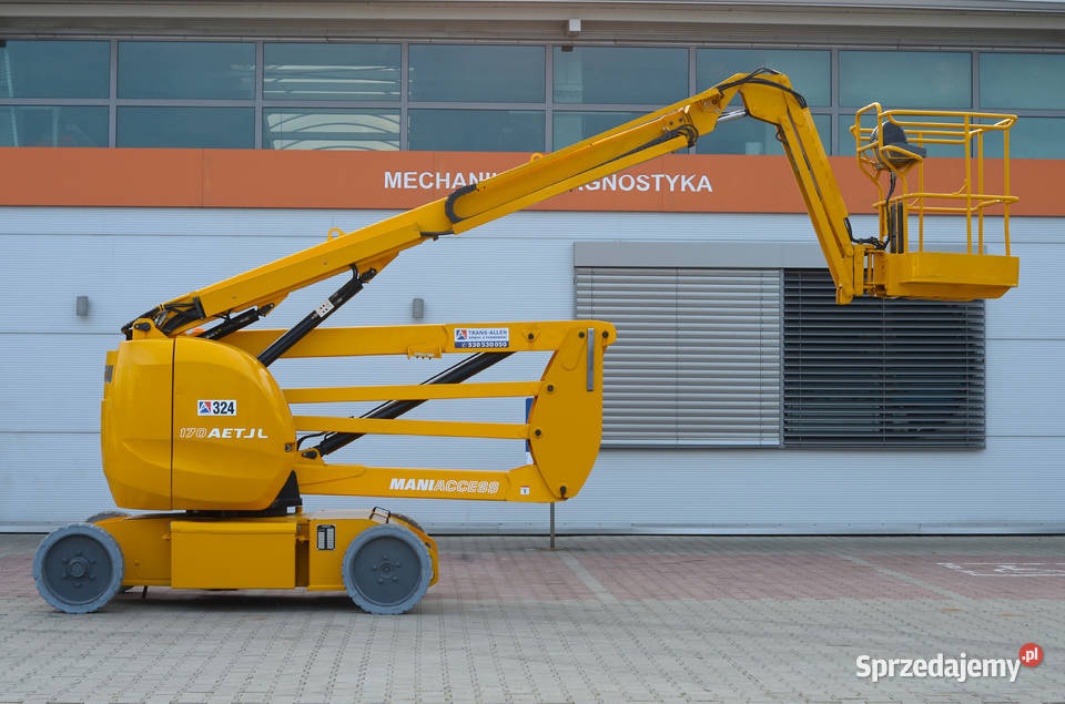 Podnośnik przegubowy MANITOU 170 AETJL 324 Jasło