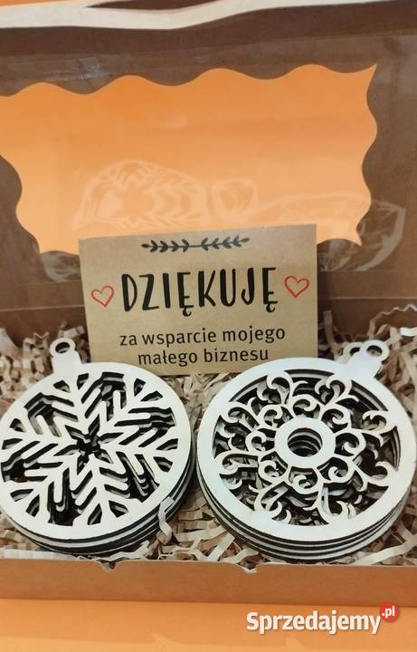 EKO Bombki Drewniane na Choinkę model Boże Narodzenie Krapkowice