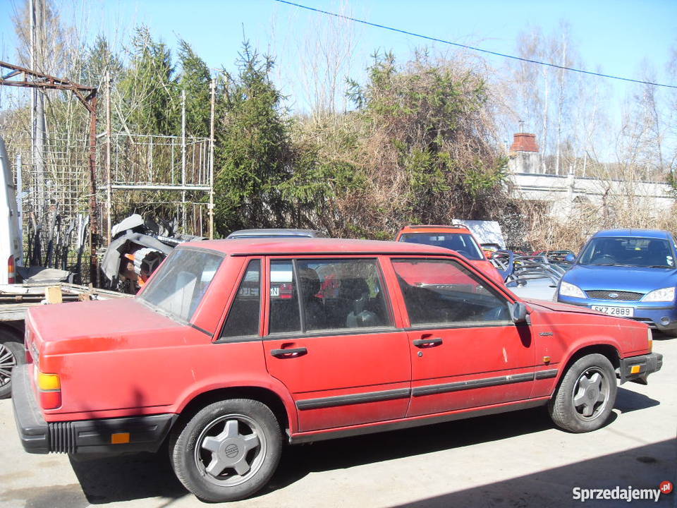 Volvo 740 turbo grill drzwi lampa maska szyba