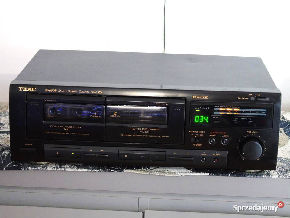 Magnetofon TEAC W600R ładny WYSYŁKA Jasło