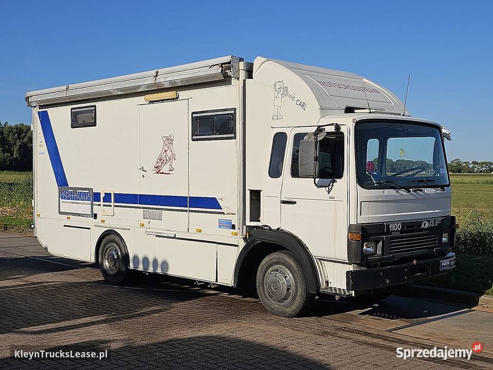 DAF 1100 TURBO CAMPER RACE TRUCK kontener 4x2