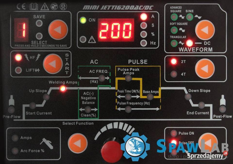 Welder Fantasy MINI JET TIG ACDC 200 IGBT