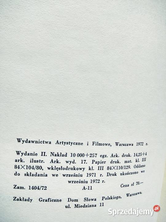 Malarze i miasta Wallis książki używane Warszawa