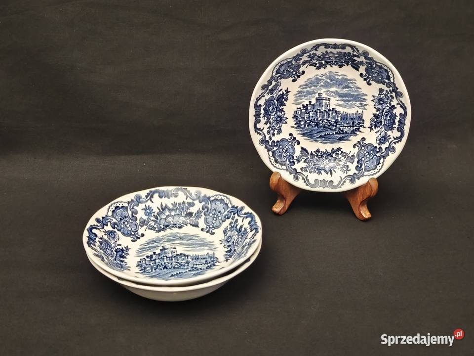 Salaterka głęboka angielska Royal Homes of Porcelana i szkło Antyki, Sztuka, Kolekcje