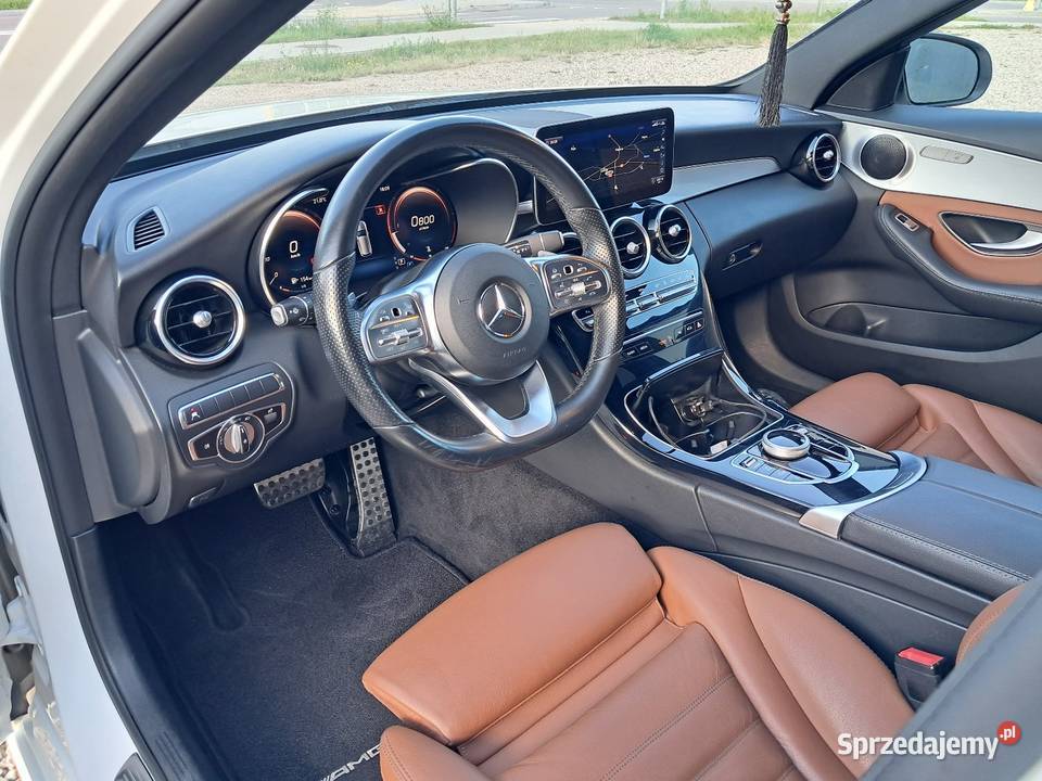 Mercedes C klasa Amg RadarVirtualHak elektrycznie ustawiane fotele Łomża