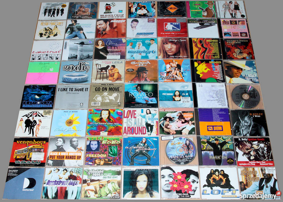 Płyty CD z muzyką single składanki albumy promo dance Płyty i kasety