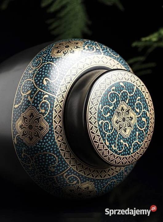 Duża ceramiczna urna na prochy psa kota Olsztyn