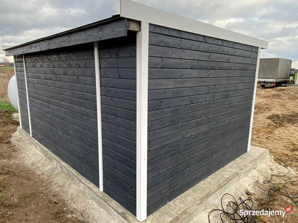 Nowoczesny domek narzędziowy 3m x 5m Altanka Ogród