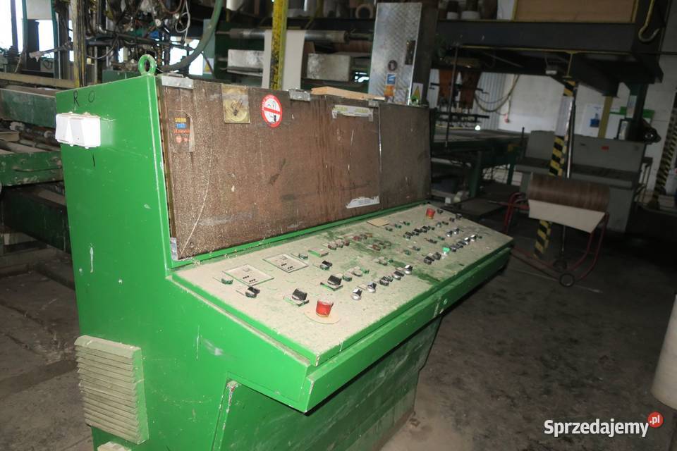 Linia do oklejania płyt BURKLE Bartoszyce