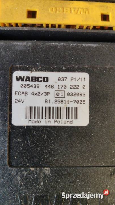 MAN Wabco ECAS 4X23P 4461702070 Rzędowice