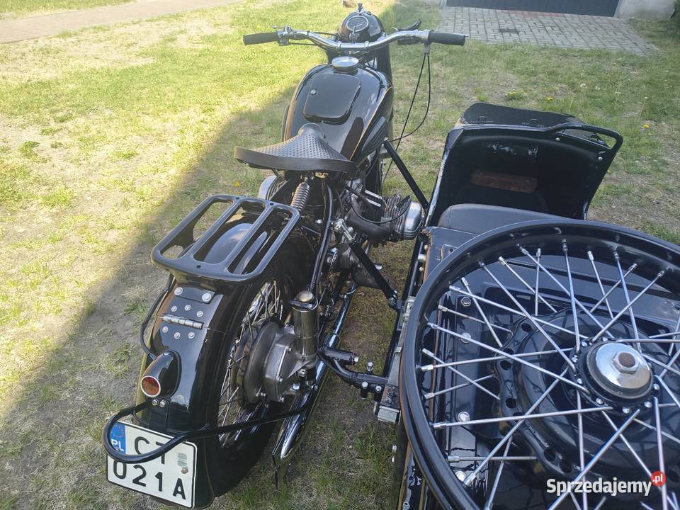 Ural M61 Irbit z wózkiem nieuszkodzony Toruń