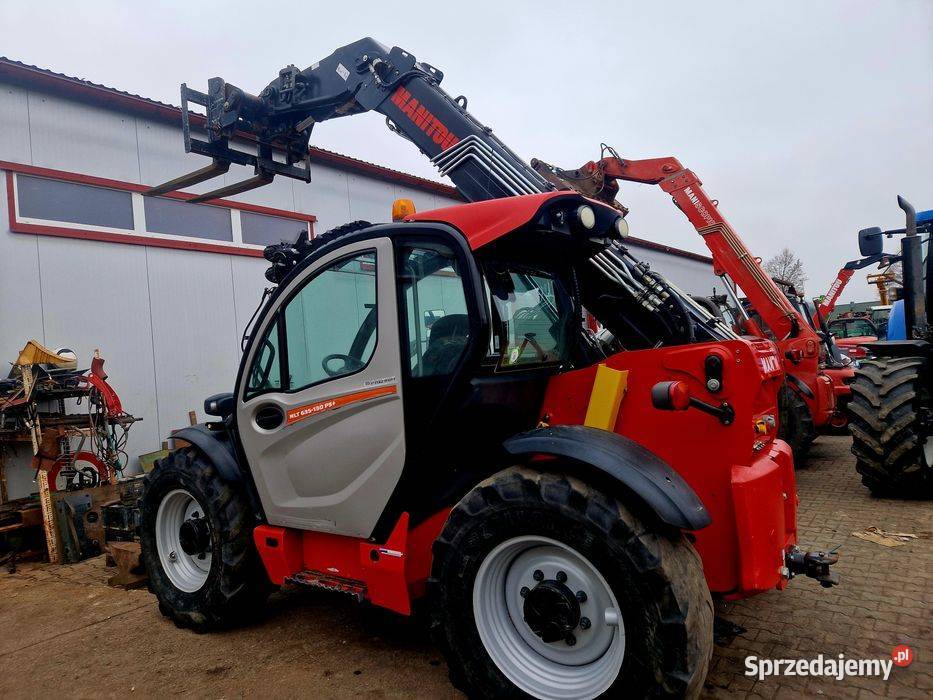 Manitou MLT 635130 PowerShift 2019r 4300mth Dobrzyniewo Duże