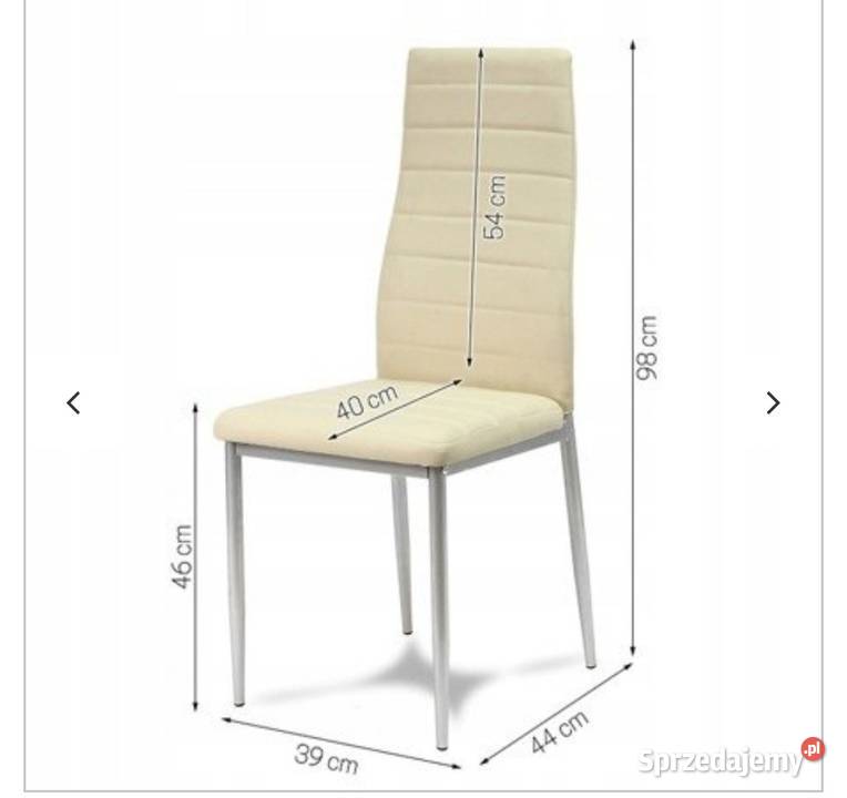Krzesło nowoczesne do salonu Darmowa dostawa